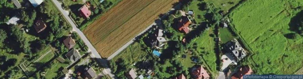 Zdjęcie satelitarne Dzikiej Mięty ul.