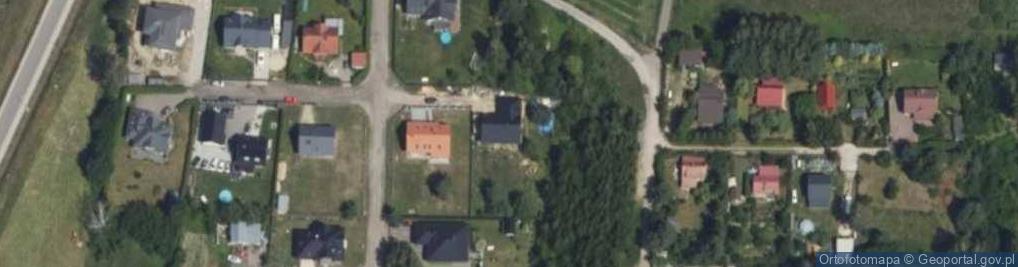 Zdjęcie satelitarne Działkowa ul.