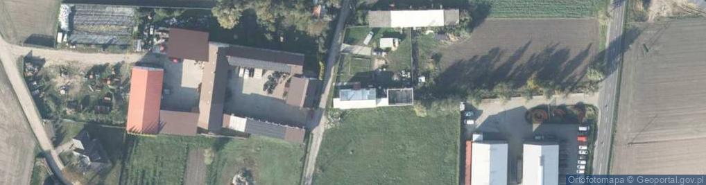 Zdjęcie satelitarne Dzika ul.