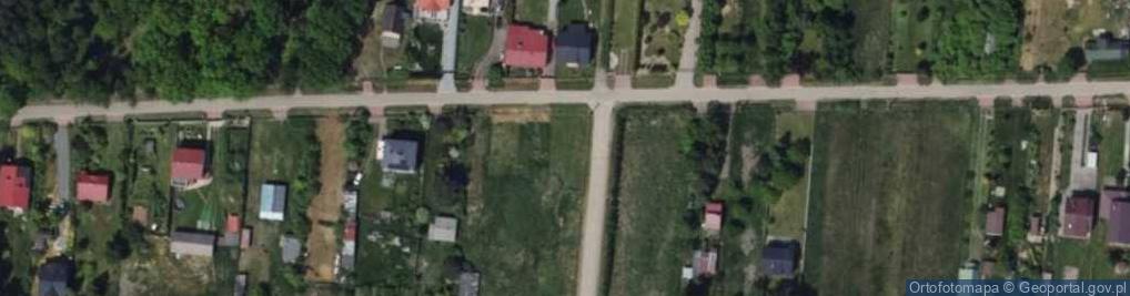 Zdjęcie satelitarne Działkowa ul.