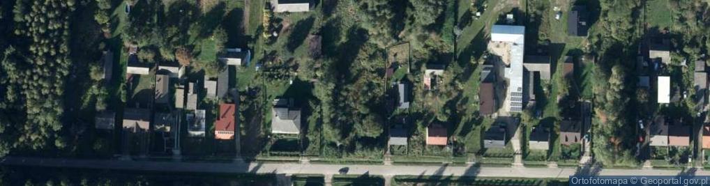 Zdjęcie satelitarne Działkowa ul.