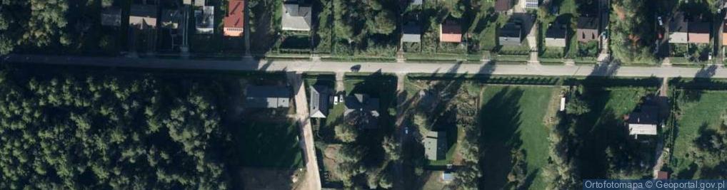 Zdjęcie satelitarne Działkowa ul.