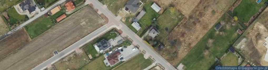Zdjęcie satelitarne Działkowa ul.