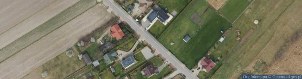 Zdjęcie satelitarne Działkowa ul.
