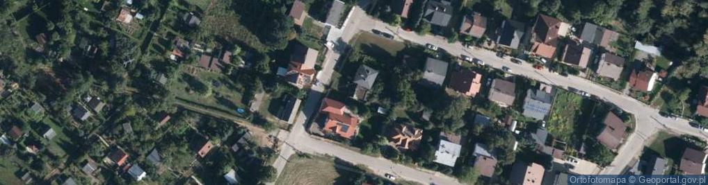 Zdjęcie satelitarne Działkowa ul.