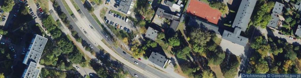 Zdjęcie satelitarne Dziewicza ul.