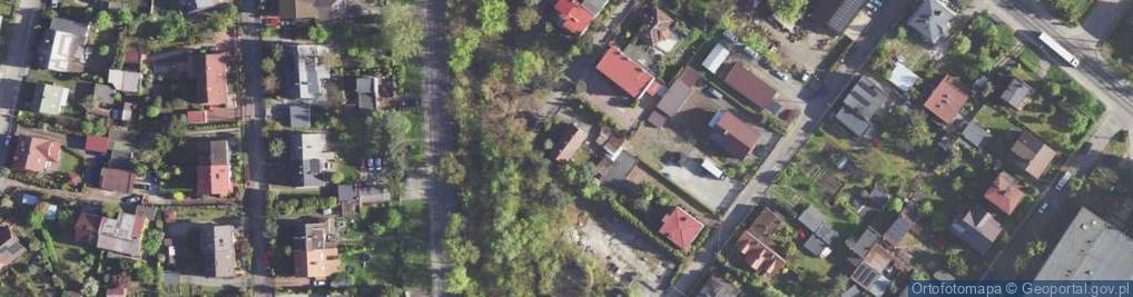 Zdjęcie satelitarne Działkowa ul.