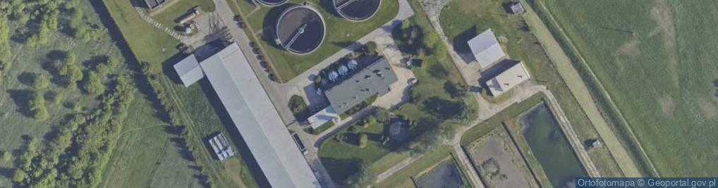 Zdjęcie satelitarne Działkowa ul.