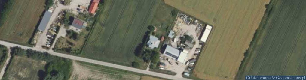 Zdjęcie satelitarne Działkowa ul.
