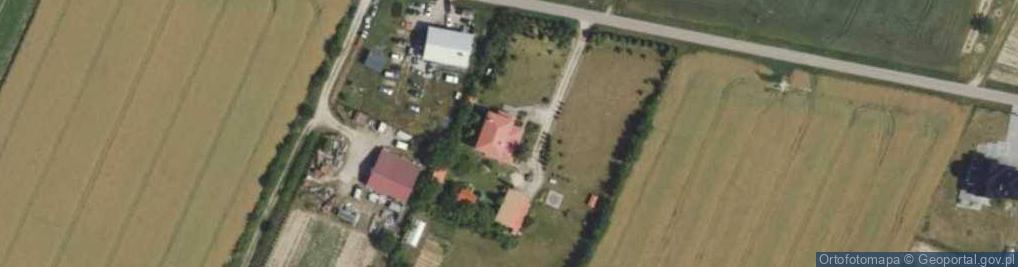 Zdjęcie satelitarne Działkowa ul.