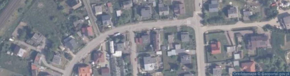 Zdjęcie satelitarne Działkowa ul.