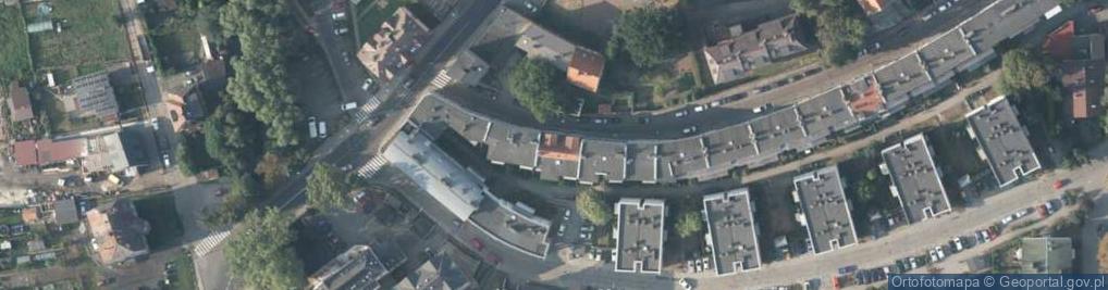 Zdjęcie satelitarne Dziennikarska ul.