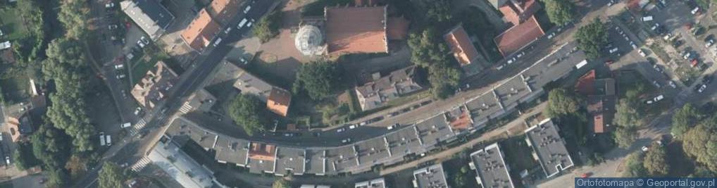 Zdjęcie satelitarne Dziennikarska ul.