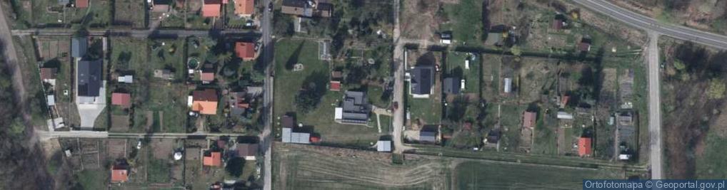 Zdjęcie satelitarne Działkowców ul.