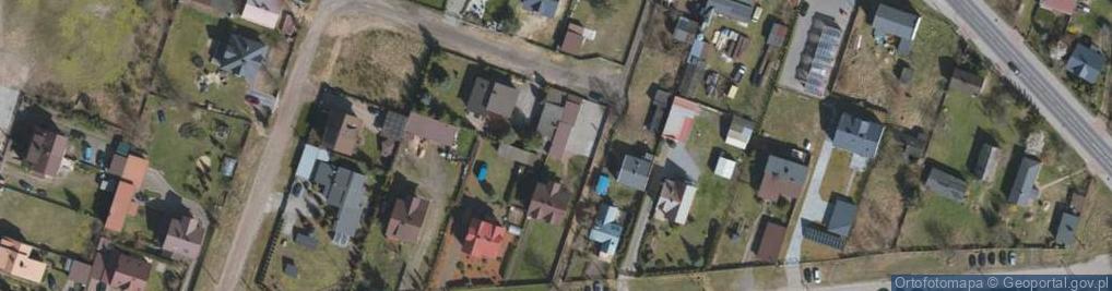 Zdjęcie satelitarne Dziubałtowskiego Seweryna, prof. ul.
