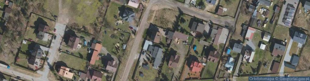 Zdjęcie satelitarne Dziubałtowskiego Seweryna, prof. ul.