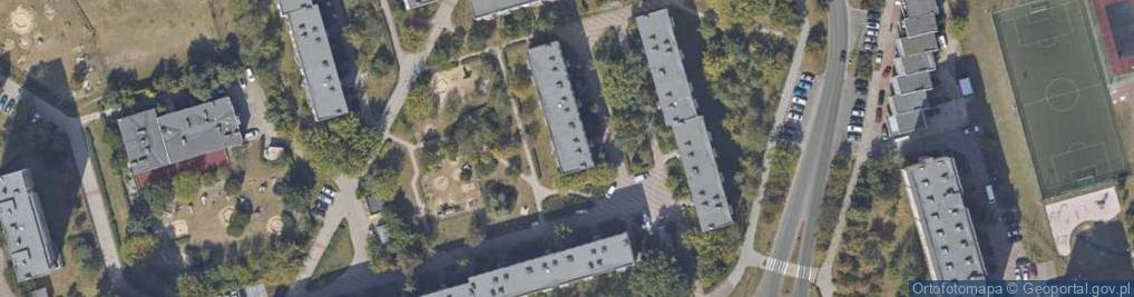 Zdjęcie satelitarne Dziewulskiego Władysława ul.
