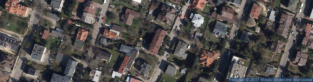 Zdjęcie satelitarne Dziupli ul.