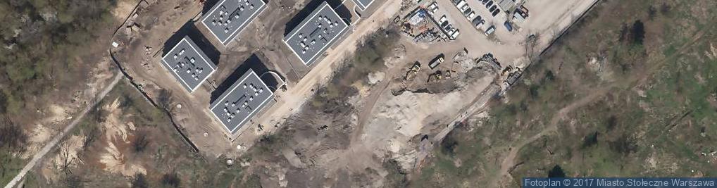 Zdjęcie satelitarne Dzikich Jabłoni ul.