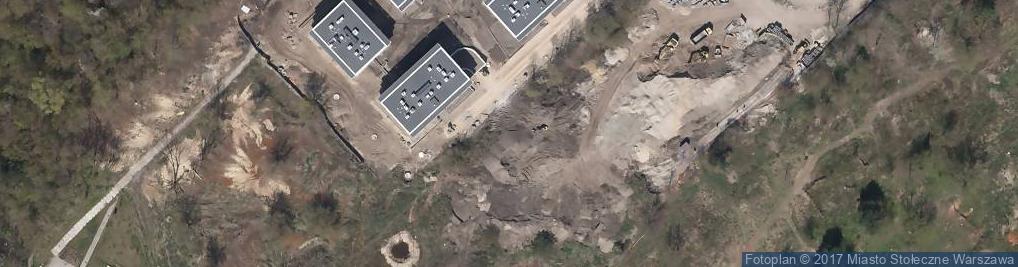 Zdjęcie satelitarne Dzikich Jabłoni ul.