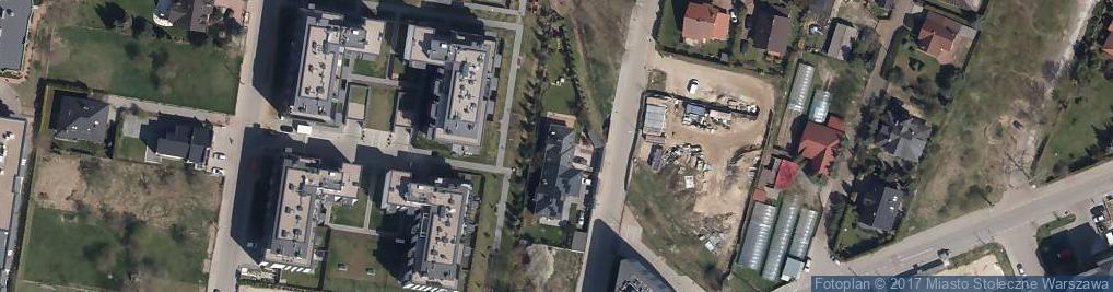 Zdjęcie satelitarne Dzikiej Kaczki ul.