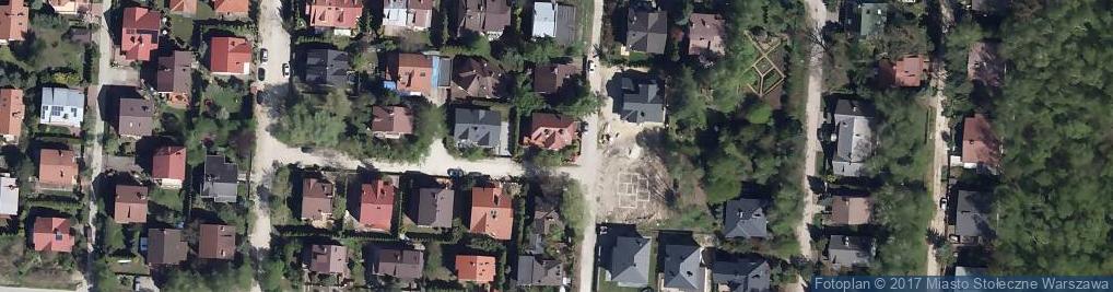 Zdjęcie satelitarne Dzikiej Róży ul.