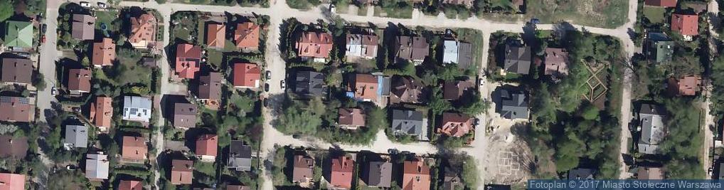 Zdjęcie satelitarne Dzikiej Róży ul.