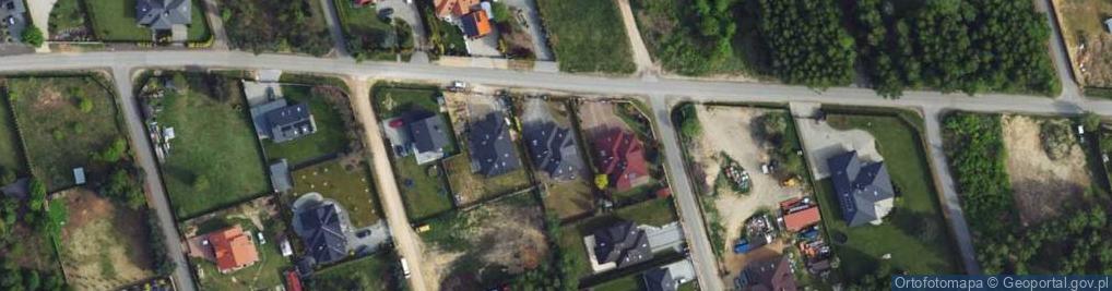 Zdjęcie satelitarne Działkowa ul.