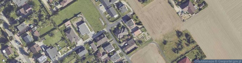 Zdjęcie satelitarne Działkowa ul.