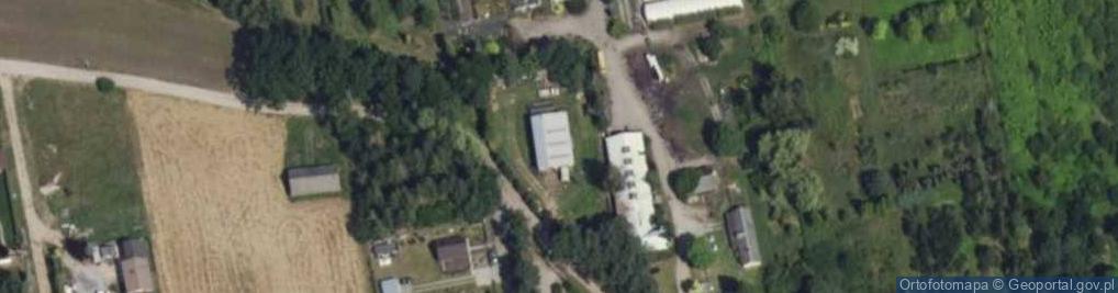 Zdjęcie satelitarne Działkowa ul.
