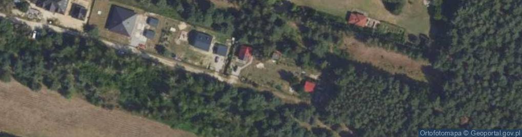 Zdjęcie satelitarne Dzikiej Róży ul.