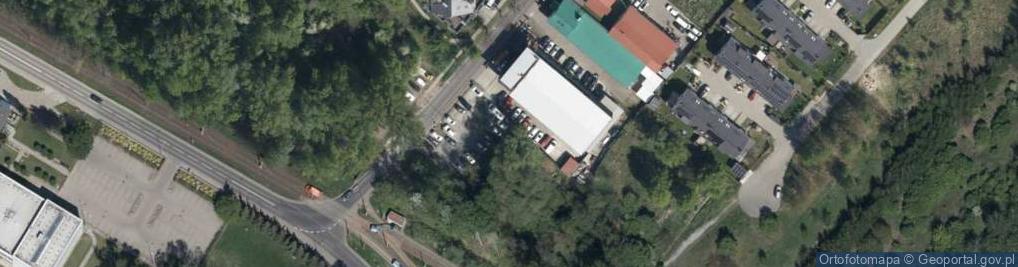 Zdjęcie satelitarne Działdowska ul.