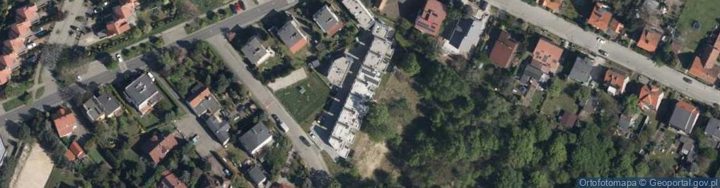 Zdjęcie satelitarne Dziarska ul.