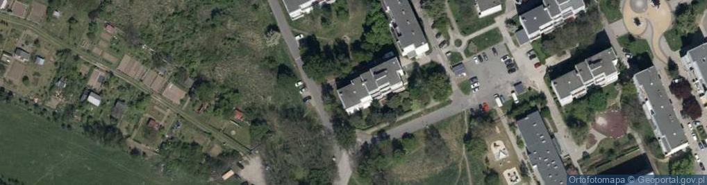 Zdjęcie satelitarne Dźwirzyńska ul.