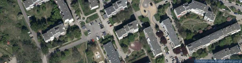 Zdjęcie satelitarne Dźwirzyńska ul.