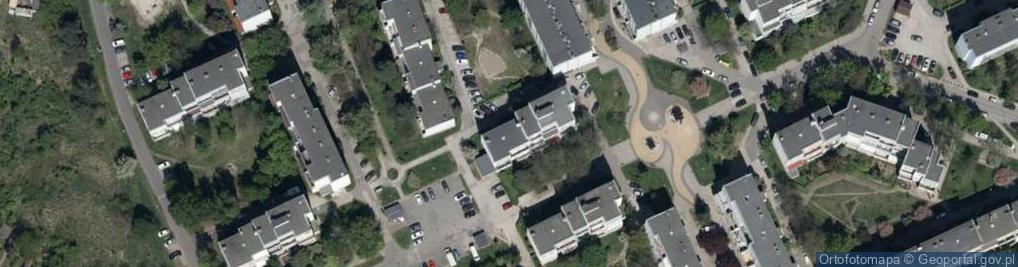 Zdjęcie satelitarne Dźwirzyńska ul.