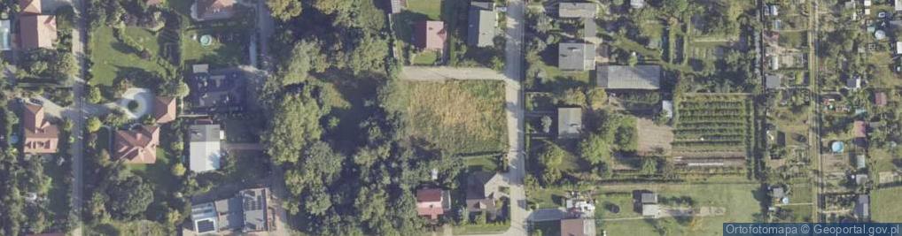 Zdjęcie satelitarne Działkowa ul.
