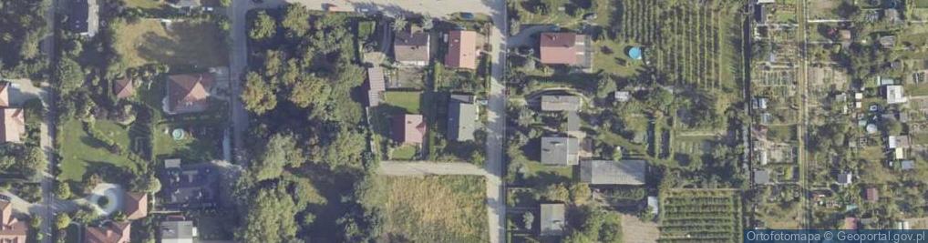 Zdjęcie satelitarne Działkowa ul.
