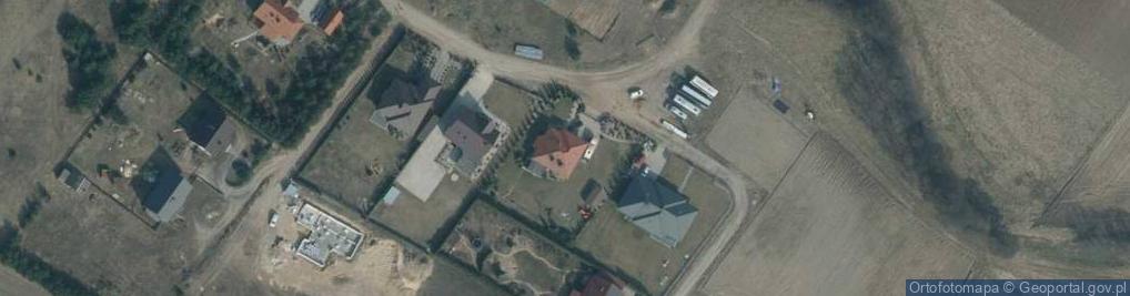 Zdjęcie satelitarne Działkowa ul.