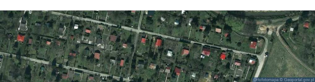 Zdjęcie satelitarne Działkowa ul.