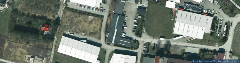 Zdjęcie satelitarne Działkowa ul.