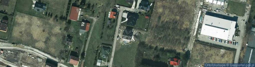 Zdjęcie satelitarne Działkowa ul.
