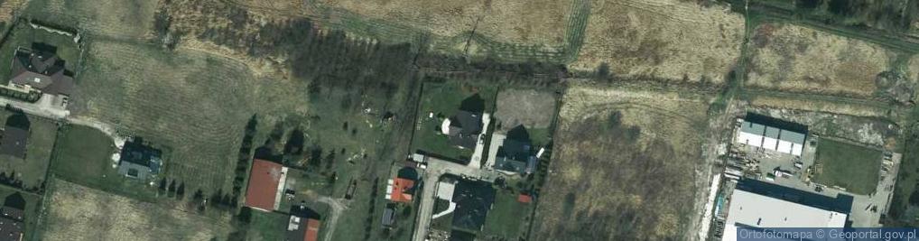 Zdjęcie satelitarne Działkowa ul.