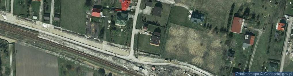 Zdjęcie satelitarne Działkowa ul.