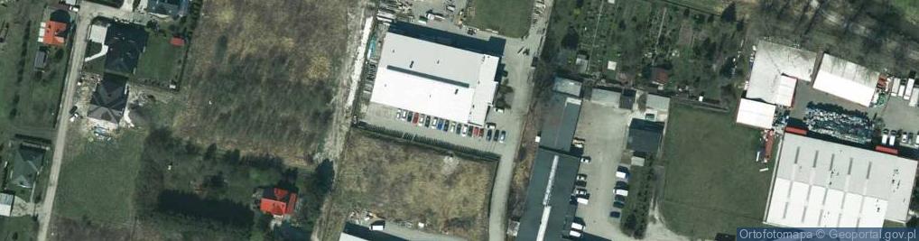 Zdjęcie satelitarne Działkowa ul.