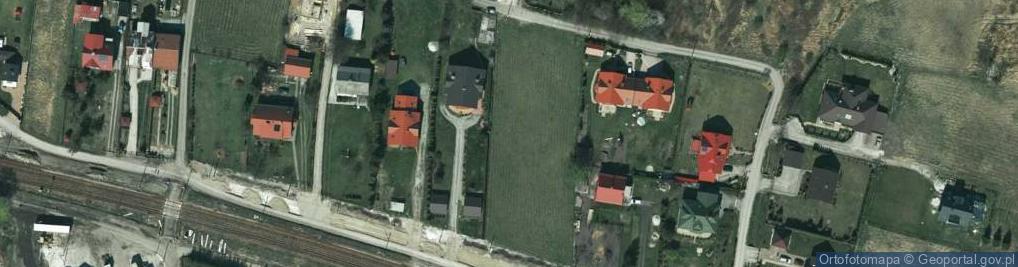 Zdjęcie satelitarne Działkowa ul.