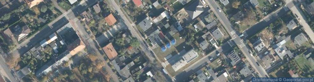 Zdjęcie satelitarne Działkowa ul.