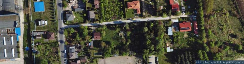 Zdjęcie satelitarne Dziewiarska ul.