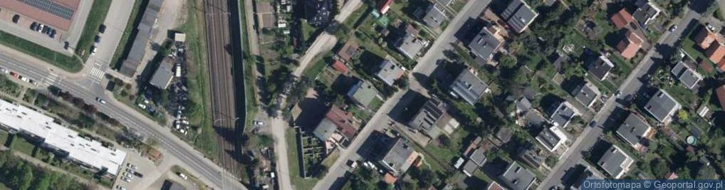 Zdjęcie satelitarne Dzika ul.