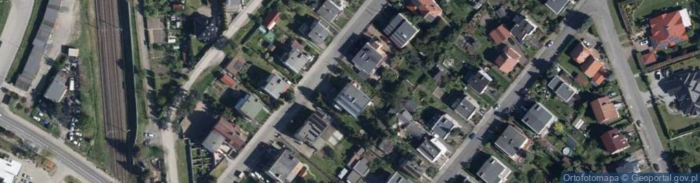 Zdjęcie satelitarne Dzika ul.